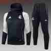 Sudadera Con Capucha Niños Real Madrid 2025 2026 Negro Rosa