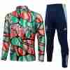 Sudadera Entrenamiento Arsenal 2025 2026 Verde Rojo