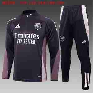 Sudadera Entrenamiento Niños Arsenal 2025 2026 Purpura