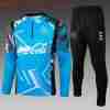 Sudadera Entrenamiento Niños Napoli 2025 2026 Azul