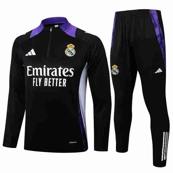 Sudadera De Training Real Madrid 2025-2026 Negro