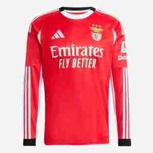 Tailandia Camiseta Benfica Larga Camiseta Primera Equipacion 2025 2026
