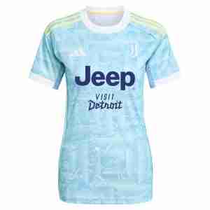 Tailandia Camiseta Juventus Mujer Segunda Equipacion 2025 2026
