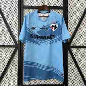 Tailandia Camiseta Sao Paulo Pre Match Equipacion 2025 2026 Azul