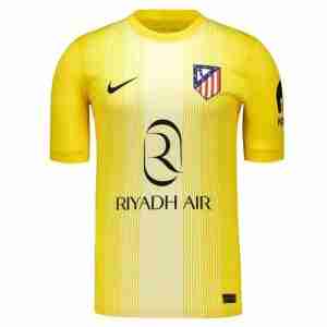 Tailandia Camiseta Atlético De Madrid Portero Equipacion 2025 2026 Amarillo