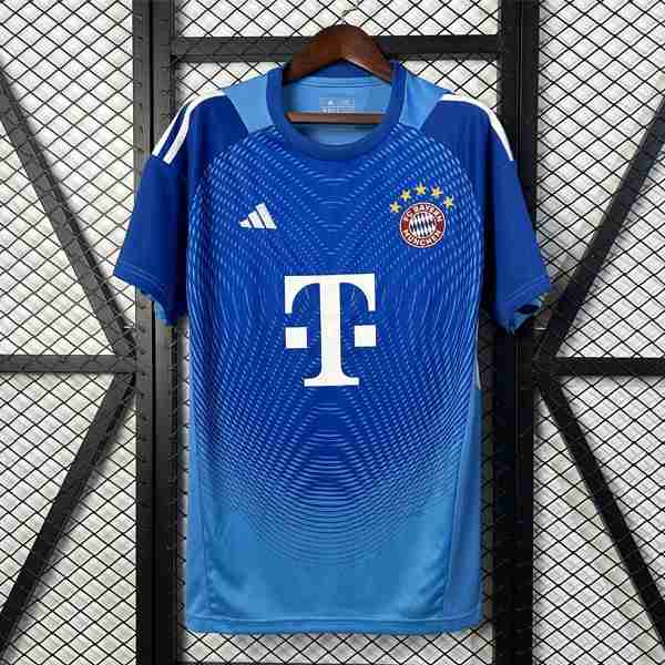 Tailandia Camiseta Bayern Munich Portero 2025-2026 Azul