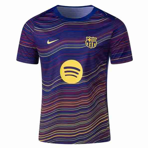 Camiseta Barcelona Pre-Match 2025-2026 Tailandia Camiseta FC Barcelona Pre Match Equipacion 2025 26
