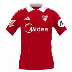 Tailandia Camiseta Sevilla Segunda Equipacion 2025 2026