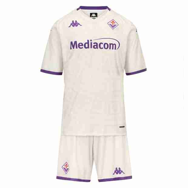 Camiseta Fiorentina 2ª Niño 2025-2026 Camiseta ACF Fiorentina Conjunto Niños Segunda Equipacion 2025 2026