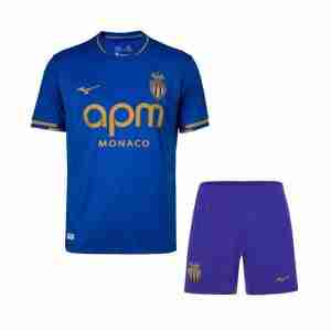 Camiseta AS Monaco Conjunto Niños Segunda Equipacion 2025 2026