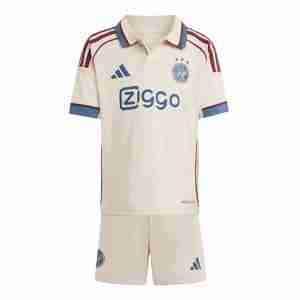 Camiseta Ajax De Ámsterdam Conjunto Niños Tercera 2025 2026