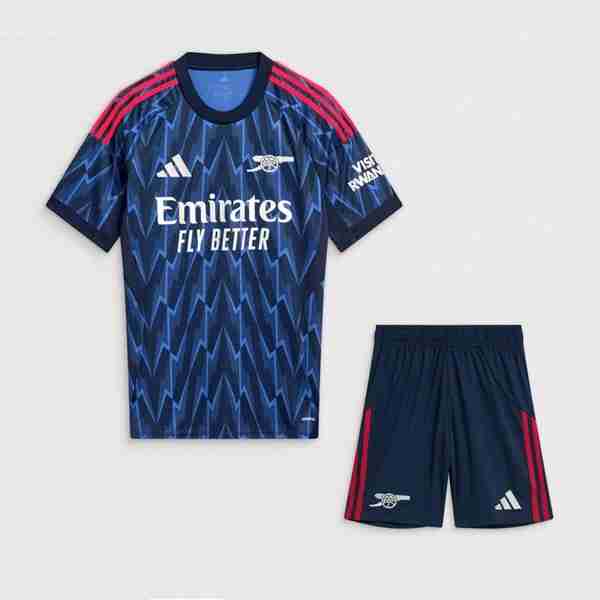 Camiseta Arsenal 2ª Niño 2025-2026 Camiseta Arsenal Conjunto Niños Segunda Equipacion 2025 2026