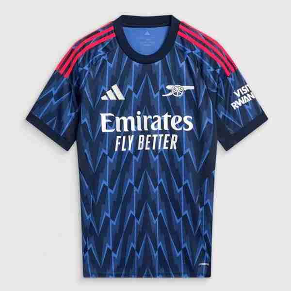 Tailandia Camiseta Arsenal 2ª 2025-2026 Camiseta Arsenal Segunda Equipacion 2025 2026