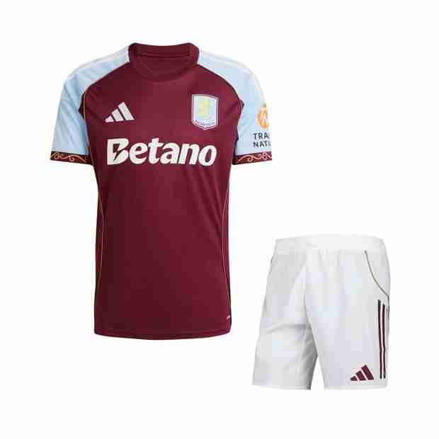 Camiseta Aston Villa 3ª Niño 2025-2026 Camiseta Aston Villa Conjunto Niños Primera Equipacion 2025 2026