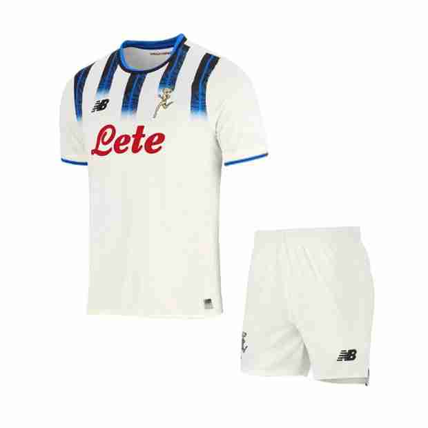 Camiseta Atalanta BC 2ª Niño 2025-2026 Camiseta Atalanta BC Conjunto Niños Segunda Equipacion 2025 2026