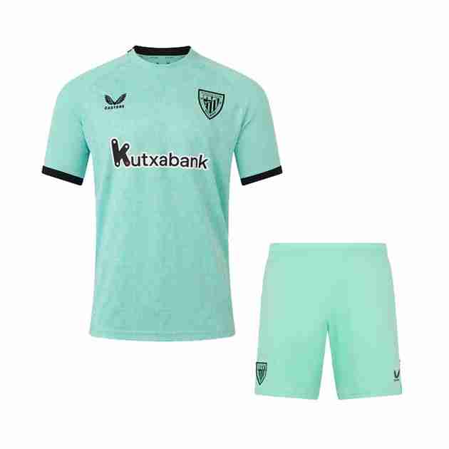Camiseta Athletic Bilbao 3ª Niño 2025-2026 Camiseta Athletic Bilbao Conjunto Niños Tercera Equipacion 2025 2026