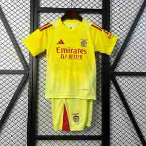 Camiseta Benfica Conjunto Niños Portero Equipacion 2025 2026