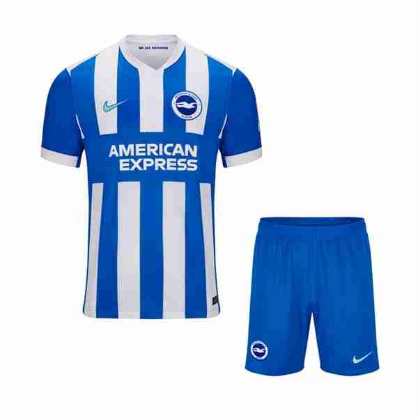 Camiseta Brighton & Hove Albion 1ª Niño 2025-2026 Camiseta Brighton Conjunto Niños Primera Equipacion 2025 2026
