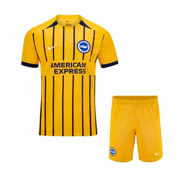Camiseta Brighton & Hove Albion 3ª Niño 2025-2026 Camiseta Brighton Conjunto Niños Tercera Equipacion 2025 2026