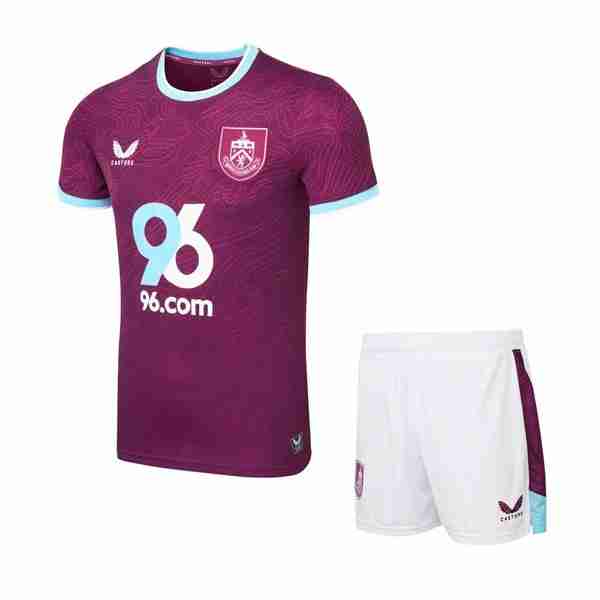 Camiseta Burnley FC 1ª Niño 2025-2026 Camiseta Burnley FC Conjunto Niños Primera Equipacion 2025 2026