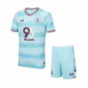 Camiseta Burnley FC Conjunto Niños Segunda Equipacion 2025 2026