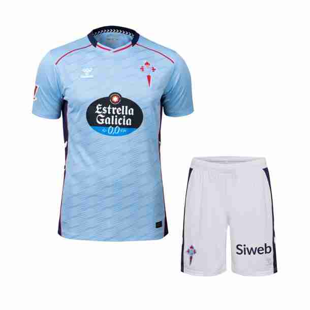 Camiseta Celta de Vigo 1ª Niño 2025-2026 Camiseta Celta De Vigo Conjunto Niños Primera Equipacion 2025 2026