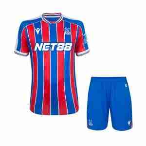 Camiseta Crystal Palace Conjunto Niños Primera Equipacion 2025 2026