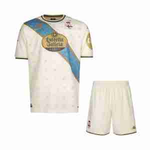 Camiseta Deportivo Coruña Conjunto Niños Tercera Equipacion 2025 2026