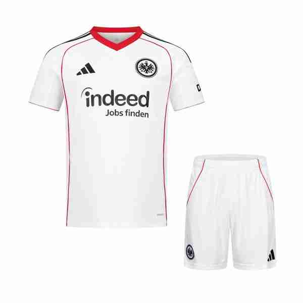 Camiseta Eintracht Frankfurt 2ª Niño 2025-2026 Camiseta Eintracht Frankfurt Conjunto Niños Segunda Equipacion 2025 2026