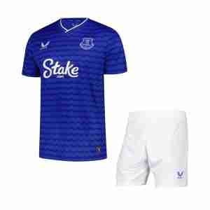 Camiseta Everton Conjunto Niños Primera Equipacion 2025 2026