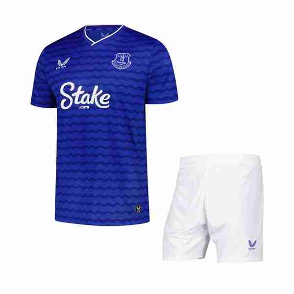 Camiseta Everton 1ª Niño 2025-2026 Camiseta Everton Conjunto Niños Primera Equipacion 2025 2026