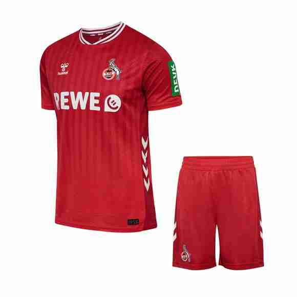 Camiseta FC Köln 2ª Niño 2025-2026 Camiseta FC Colonia Conjunto Niños Segunda Equipacion 2025 2026