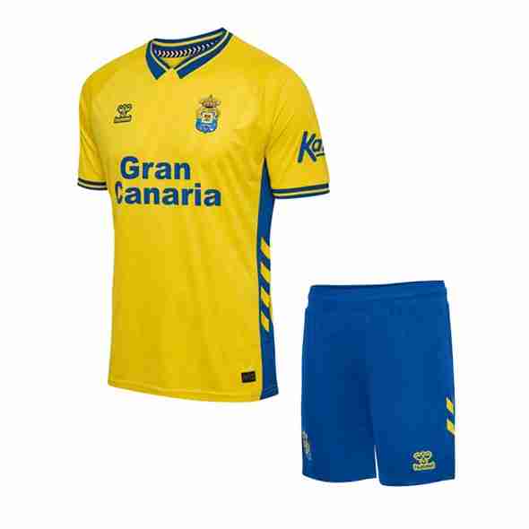 Camiseta Las Palmas 1ª Niño 2025-2026 Camiseta Las Palmas Conjunto Niños Primera Equipacion 2025 2026
