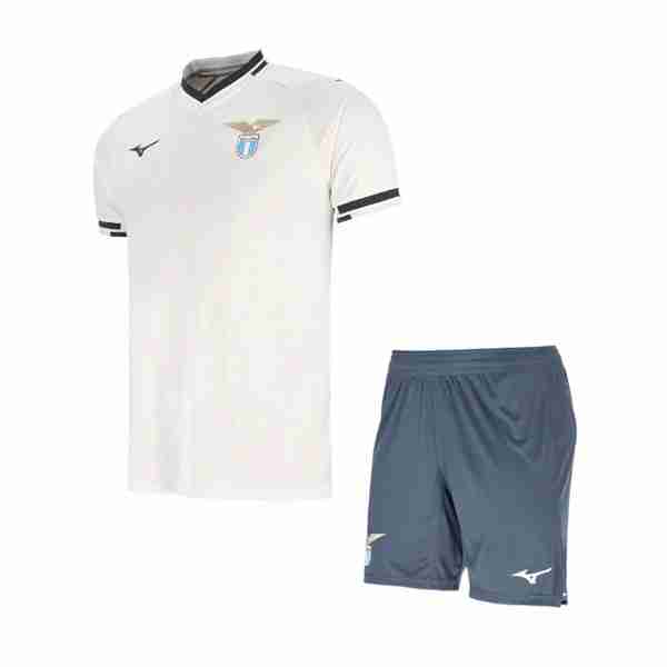 Camiseta Lazio 2ª Niño 2025-2026 Camiseta Lazio Conjunto Niños Segunda Equipacion 2025 2026