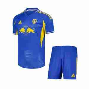 Camiseta Leeds United Conjunto Niños Segunda Equipacion 2025 2026