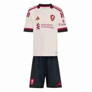 Camiseta Liverpool Conjunto Niños Segunda Equipacion 2025 2026
