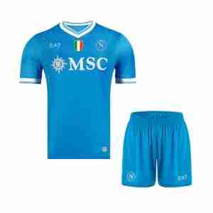Camiseta Napoli Conjunto Niños Primera Equipacion 2025 2026
