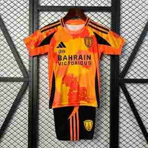 Camiseta Paris FC Conjunto Niños Especial Equipacion 2025 2026 Naranja