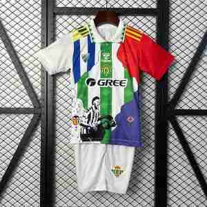 Camiseta Real Betis Conjunto Niños Especial Equipacion 2025 26 Verde