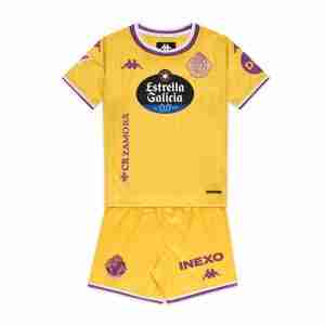 Camiseta Real Valladolid Conjunto Niños Tercera Equipacion 2025 2026