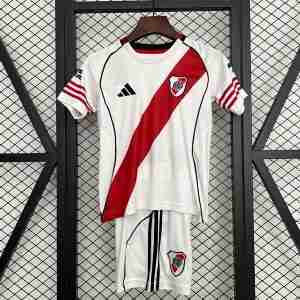 Camiseta River Plate Conjunto Niños Primera Equipacion 2025 2026