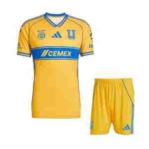 Camiseta Tigres Conjunto Niños Primera Equipacion 2025 2026