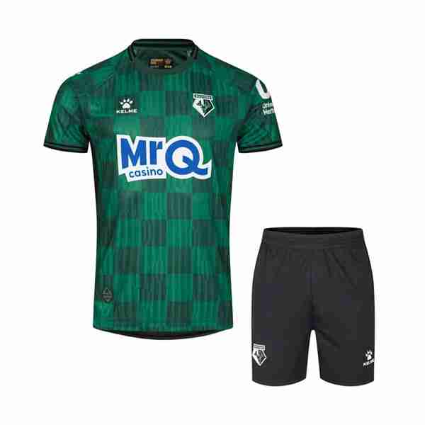 Camiseta Watford 2ª Niño 2025-2026 Camiseta Watford Conjunto Niños Segunda Equipacion 2025 2026