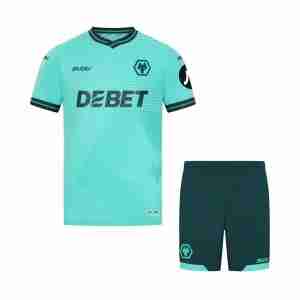 Camiseta Wolves Conjunto Niños Segunda Equipacion 2025 2026