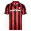 Tailandia Camiseta AC Milan Primera Equipacion Retro 1988 Rojo