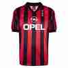 Tailandia Camiseta AC Milan Primera Equipacion Retro 1995 1996 Rojo