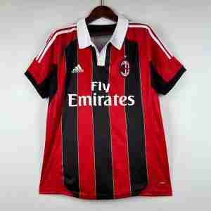 Tailandia Camiseta AC Milan Primera Equipacion Retro 2012 2013