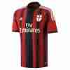Tailandia Camiseta AC Milan Primera Equipacion Retro 2014 2015 Rojo