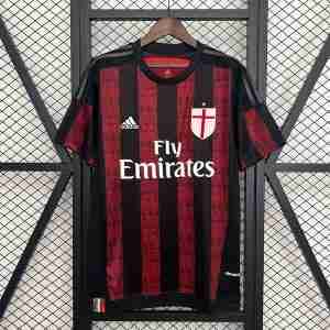 Tailandia Camiseta AC Milan Primera Equipacion Retro 2015 2016