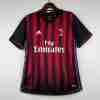 Tailandia Camiseta AC Milan Primera Equipacion Retro 2016 2017